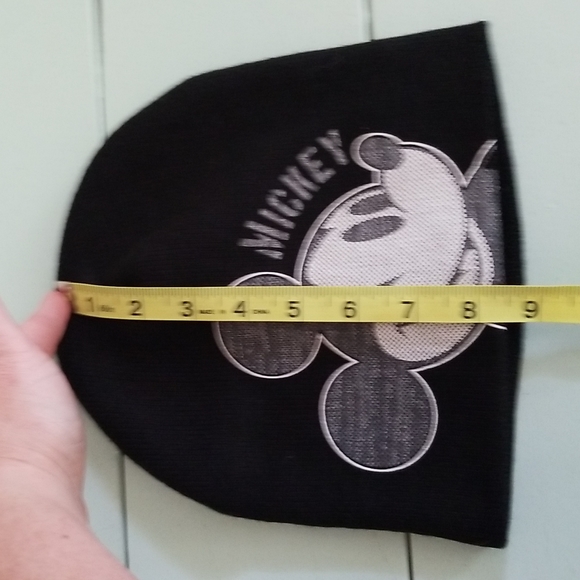 Not Available-Disney Mickey Mouse Stretchy Beanie Black Adult - Picture 4 of 6